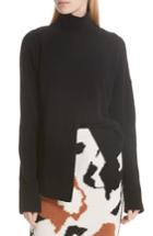 Women's Christian Wijnants Asymmetrical High Neck Sweater - Black