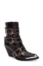 Women's Jeffrrey Campbell Marvolo Studded Bootie M - Black