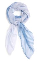 Women's Nordstrom Ombre Stripe Scarf, Size - Blue