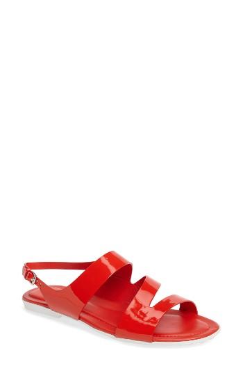 Women's Tod's Cutout Sandal Us / 37eu - Red