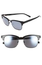Men's Ted Baker London 55mm Polarized Browline Sunglasses - Black