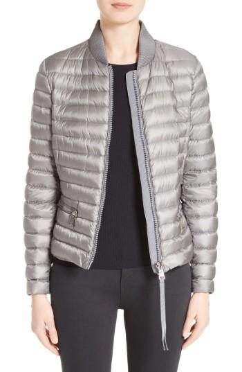 Women's Moncler Blen Down Jacket - Grey