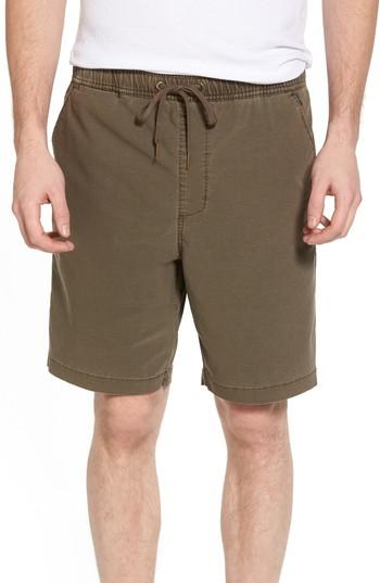 Men's Billabong Larry Layback Ovd Shorts - Brown