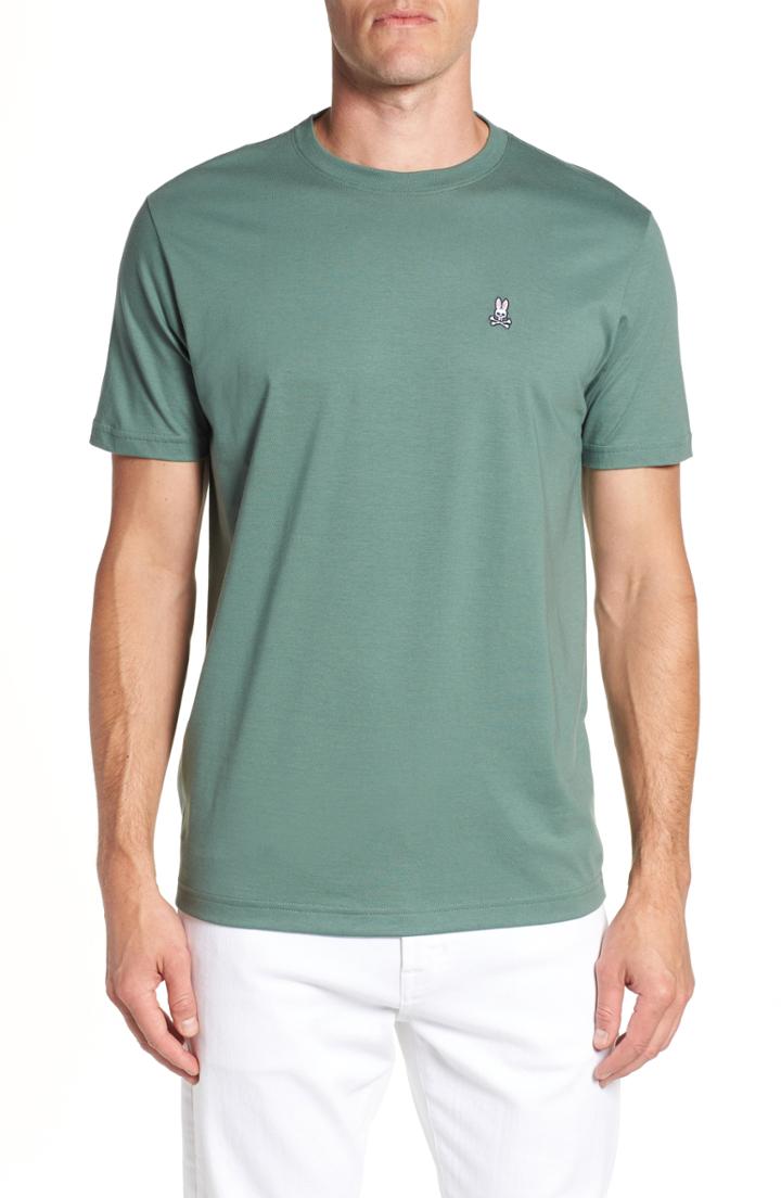 Men's Psycho Bunny Classic Crew T-shirt (s) - Green