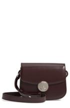 Calvin Klein 205w39nyc Small Round Lock Leather Shoulder Bag - Blue