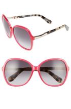 Women's Kate Spade New York Jolyn 58mm Sunglasses - Pink/ Gold