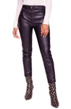 Women's Free People Belted Faux Leather Skinny Pants