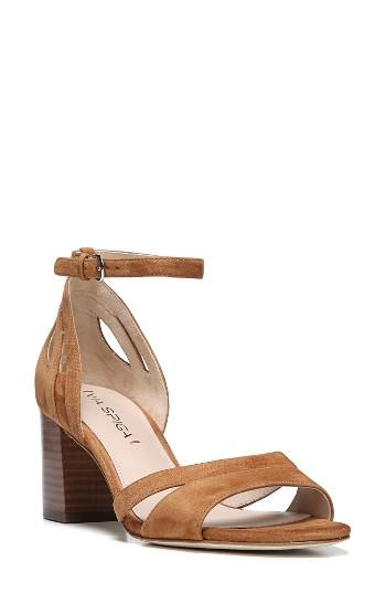 Women's Via Spiga Christa Strappy Sandal .5 M - Brown