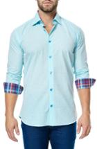 Men's Maceoo Luxor Sport Shirt (xxl) - Blue