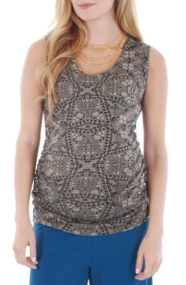 Women's Everly Grey 'maggie' Maternity Tank - Brown