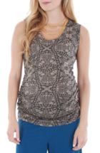 Women's Everly Grey 'maggie' Maternity Tank - Brown