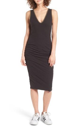 Women's James Perse V-neck Midi Dress