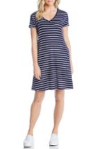 Women's Karen Kane V-neck Pocket Dress - Blue