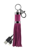 Rebecca Minkoff Power Tassel Bag Charm, Size - Pink