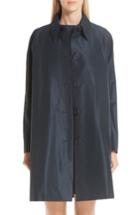 Women's Mansur Gavriel Cotton & Silk Taffeta Coat Us / 36 It - Blue