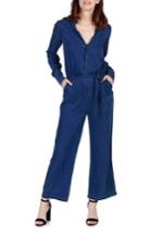 Women's Paige Bronte Chambray Jumpsuit - Blue
