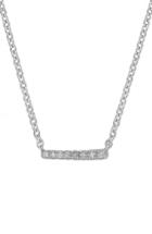 Women's Carriere Petite Bar Diamond Pendant Necklace (nordstrom Exclusive)