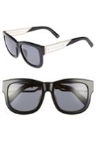 Women's Balenciaga 56mm Cat Eye Sunglasses - Black