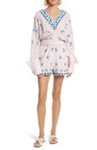 Women's All Things Mochi Magda Embroidered Romper - Pink