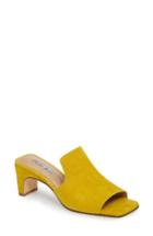 Women's Charles David Herald Slide Sandal M - Yellow