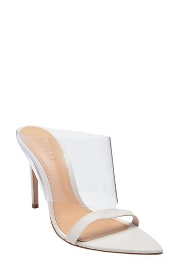 Women's Schutz X Adriana Lima Naked Mule M - Black