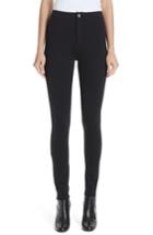 Women's Simon Miller Logo Stitch Skinny Leggings - Black