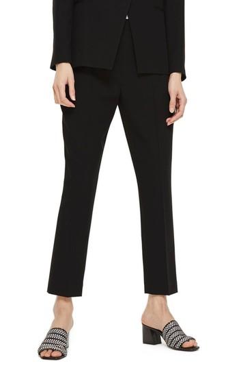 Women's Topshop Tailored Suit Trouser Pants Us (fits Like 0) - Black