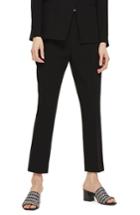 Women's Topshop Tailored Suit Trouser Pants Us (fits Like 0) - Black