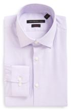 Men's John Varvatos Star Usa Soho Slim Fit Stretch Solid Dress Shirt .5 R - Purple