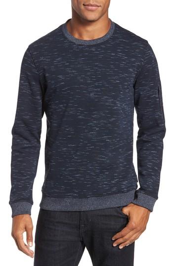 Men's Ted Baker London Bepay Jersey Sweatshirt (l) - Blue