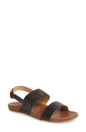 Women's Olukai Hi'ona Pa'i Sandal M - Brown