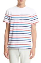 Men's A.p.c. Stripe T-shirt - White
