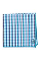 Men's Armstrong & Wilson Teal Tommy Cotton Pocket Square