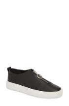 Women's Black Suede Studio Kourtney Sneaker M - Black