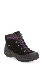 Women's Dansko 'paulette' Waterproof Hiking Boot .5-6us / 36eu M - Black