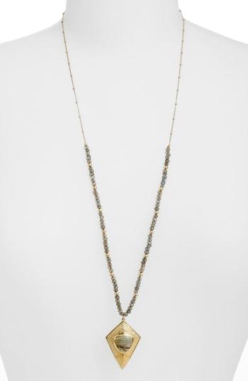 Women's Sole Society Beaded Kite Pendant Neckalce