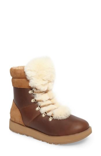 Women's Ugg Viki Waterproof Boot .5 M - Brown