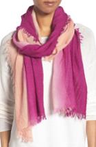 Women's Eileen Fisher Ombre Scarf, Size - Pink