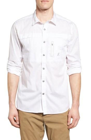 Men's Gramicci No-squito Regular Fit Travel Shirt, Size - White