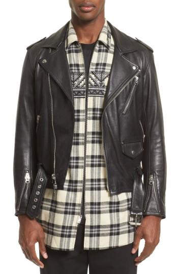 Men's 3.1 Phillip Lim Classic Leather Moto Jacket