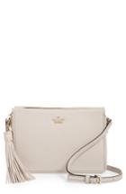 Kate Spade New York Kingston Drive - Gillian Leather Crossbody Bag - Grey