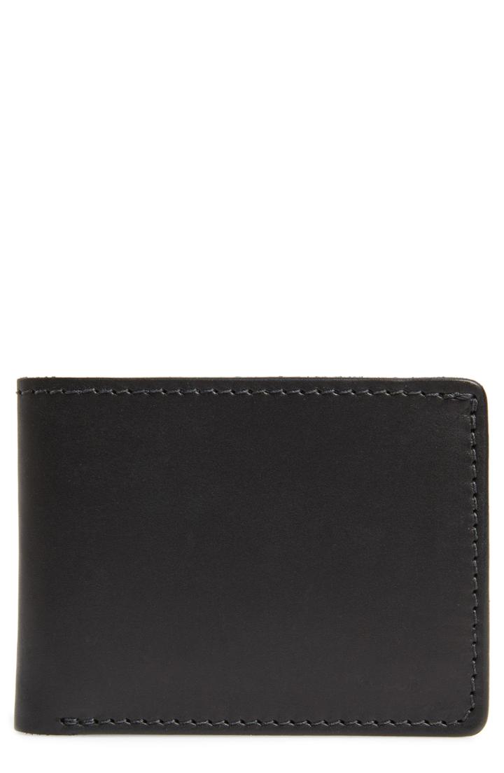 Men's Tanner Goods Utility Leather Bifold Wallet -