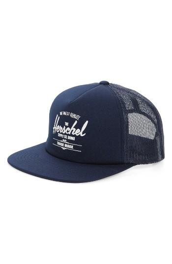 Women's Herschel Supply Co. Whaler Mesh Snapback Cap - Blue