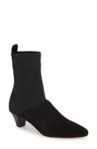 Women's Splendid Nuria Sock Bootie M - Black
