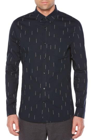 Men's Original Penguin Paintbrush Slim Shirt - Blue
