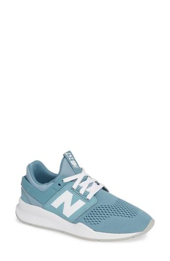 Women's New Balance 247 Sneaker B - Blue/green