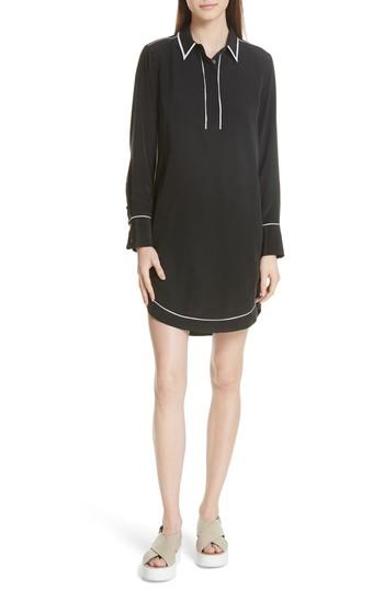 Women's Equipment Felix Silk Shirtdress - Black