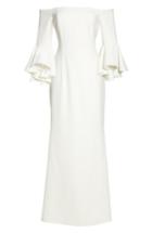 Women's Vince Camuto Off The Shoulder Gown - Ivory