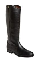 Women's Frye Melissa Button 2 Knee High Boot .5 Regular Calf M - Black