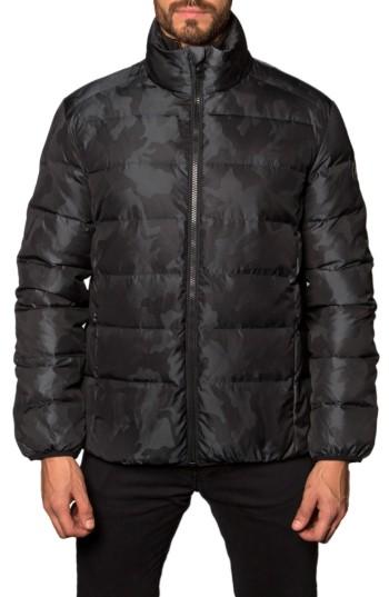 Men's Jared Lang Down Puffer Jacket, Size - Black
